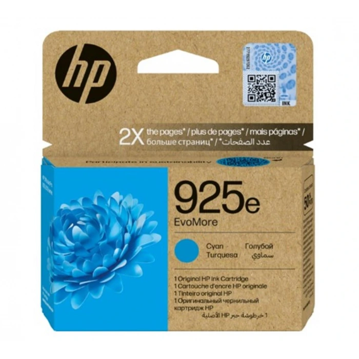 Hp 925e Cyan Mavi Kartuş 4k0w0pe