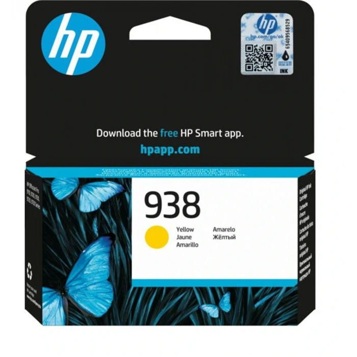 Hp 938 Yellow Sarı Kartuş 4s6x7pe