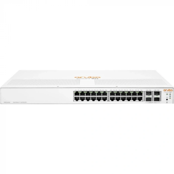 HP Aruba Instant On, JL682A, 1930-24G, 24Port, GigaBit, 4 Port Gigabit SFP, Yönetilebilir, Rack Mount Switch