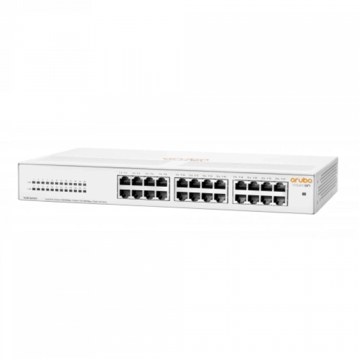 HP Aruba Instant On, R8R49A, 1430-24G, 24Port, GigaBit, Yönetilemez, Rack Mount Switch