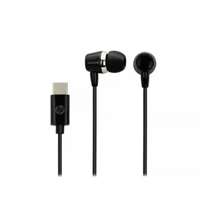 Hp Dhe-7000c-bk Kablolu Kulakiçi Type-c Mikrofonlu Siyah Kulaklık