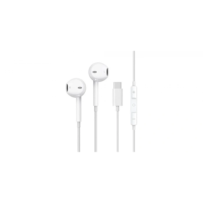 Hp Dhh-3113c-wt Kablolu Kulakiçi Type-c Ses Kontrol Butonlu Mikrofonlu Beyaz Kulaklık