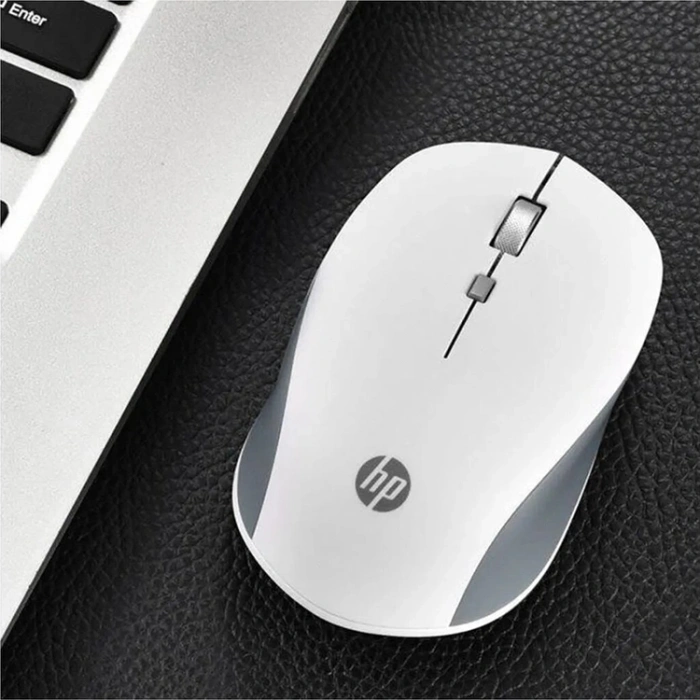 HP S1000 Plus 1600 DPI 2.4GHz Kablosuz USB Optik Mouse Beyaz