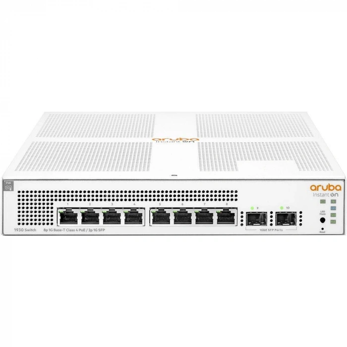 Hpe Aruba 1930 8 Port Gigabit Poe 124w (jl681a)