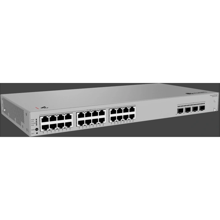 Huawei Ekitengine S220s-24p4j 24ge Poe+ (400w), 4x 2,5g Sfp L2 Yönetilebilir Switch