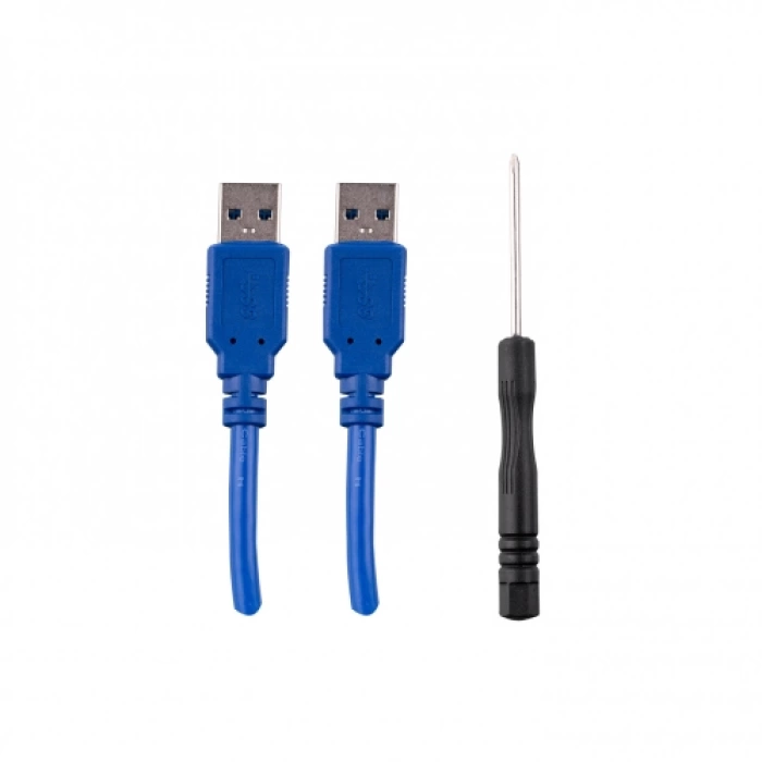 HYTECH HY-HDC23, USB 3.0, Disk Kutusu, Siyah 2,5"