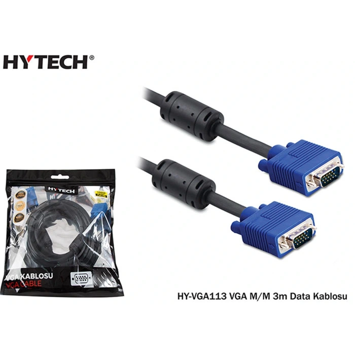 Hytech Hy-vga113 Vga M-m 3m Data Kablosu