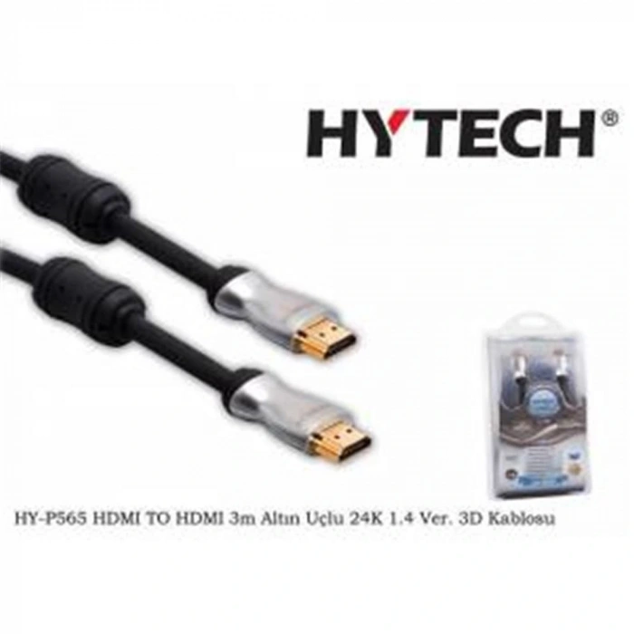 Hytech Hy-w290 1.3mt Mini Hdmi M-m 1.4 Versiyon 24k 3d Gold Kablo