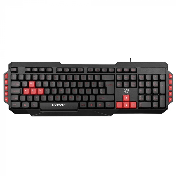 Hytech Hyk-46 Gamy Siyah Usb Kırmızı Tuşlu Q Gaming Oyuncu Klavyesi