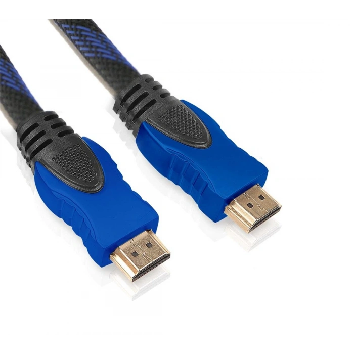 Inca Ihk-05t 5mt Örgülü Altın Uç 2.0v Hdmı Kablo 18 Gbps Bant Genişliği , 4k& 2k & Full Hd