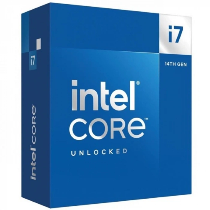 Intel İ7-14700k 20 Core, 3.40ghz, 33mb, 253w, Lga1700, 14.nesil, Box, (dahili Grafik Var, Fan Yok)