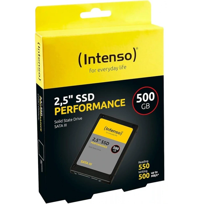 Intenso 500gb Performance 3814450 550mb--500mb-s 2.5 Sata 3 Ssd