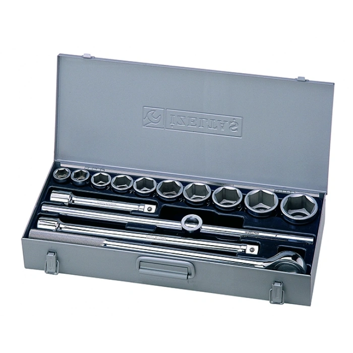 İzeltaş 1119 00 6114 3/4 Lokma Takımı Altı Köşe (14 Parça Mm)