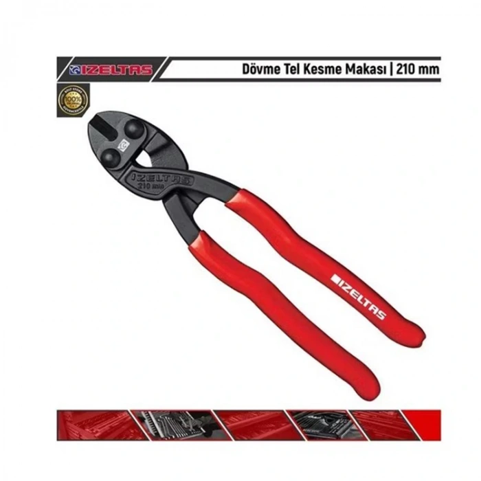 İzeltaş 13000005122 210mm Dövme Tel Kesme Makası