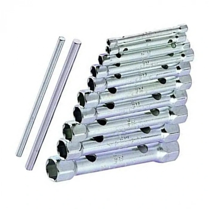 İzeltaş 1800002108 Kovan Anahtar Takımı İki Ağız (mil Dahil) 8 Parça