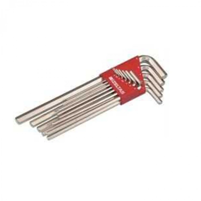 İzeltaş 4903 00 3110 Allen Anahtar Takımı Uzun Boy 10 Parça