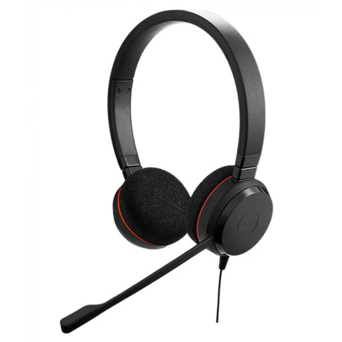 Jabra Evolve 20 Usb-type C Bağlantılı Duo Ms Kulaklık Mikrofon Çift Taraflı