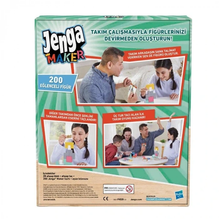 Jenga Maker Aile Oyunu F4528