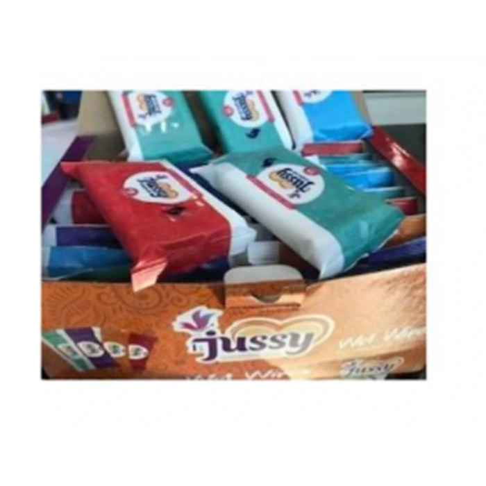 Jussy 36lı Cep Islak Mendil ( Pakette 15 Adet) (Alcohol Free - Paraben Free )