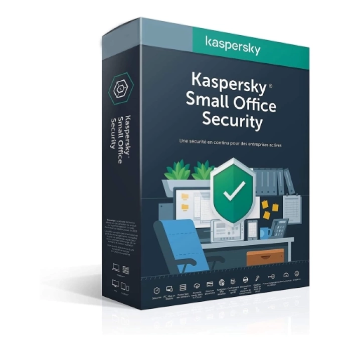 Kaspersky SMALL OFFICE Security 1 Server + 5 User, 1 YIL, Kutulu Ürün