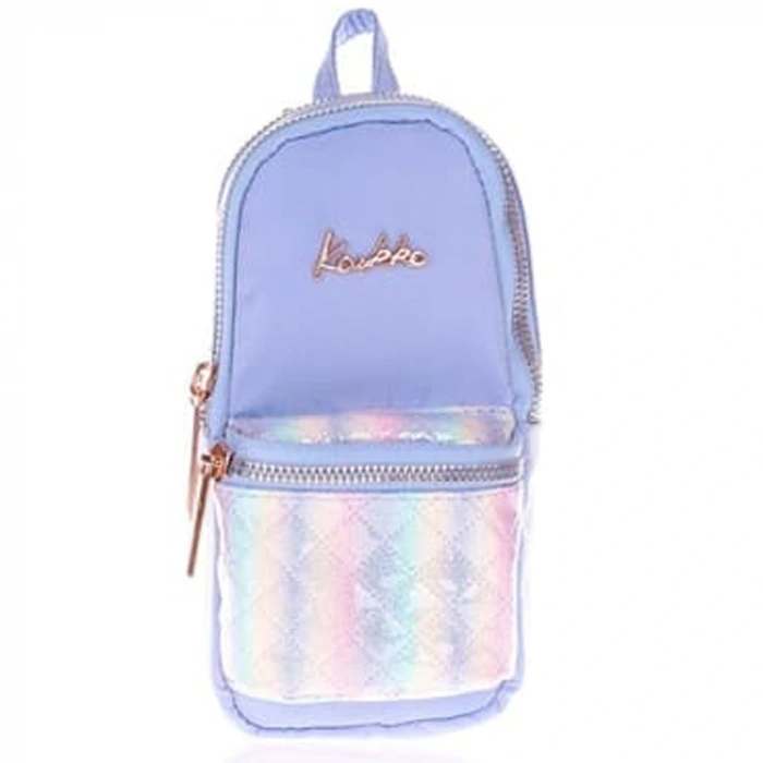 Kaukko Kalem Çantası Brıght Junıor Bag Kapitone-floral Mavi K2465