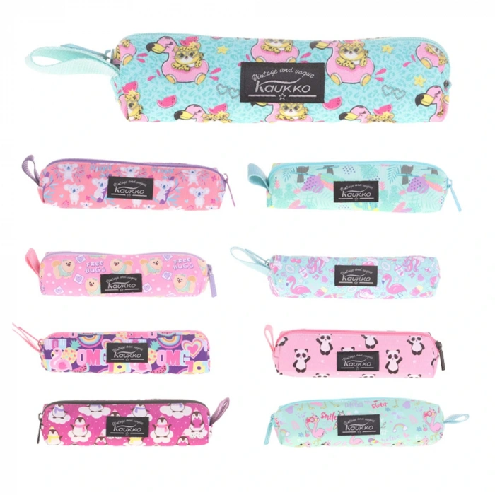 Kaukko Kalem Çantası Nature Sosis K2353