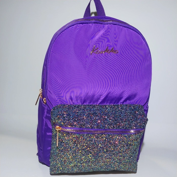 Kaukko Sırt Çantası Brıght Taşlı-mor K1652