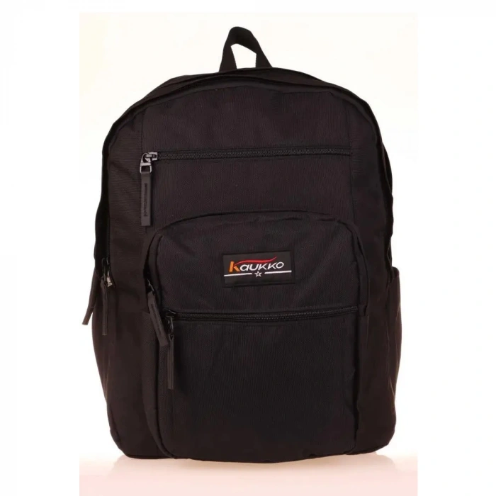 Kaukko Sırt Çantası Full Pocket Siyah K1599