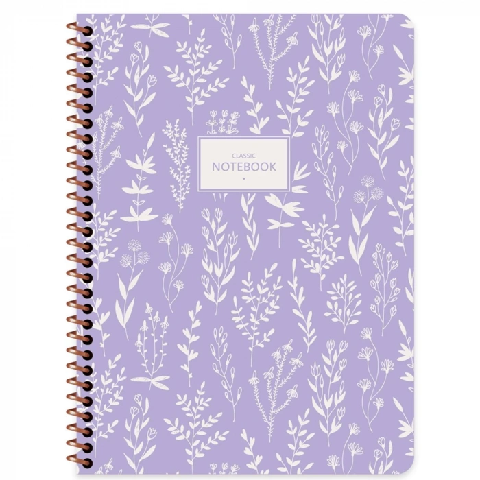 Keskin Color Defter 16,5x22,5 80 Yp.Kar.karton Kp.Spr pas Flora