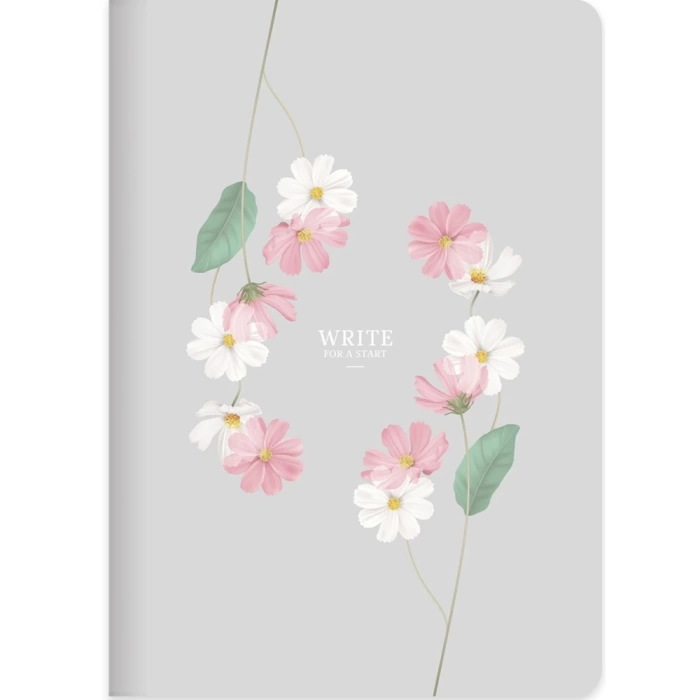 Keskin Color Defter A5 96 Yp.Çiz.Sert Kap. Start Gri 410391-99