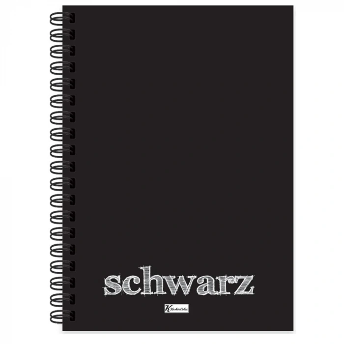 Keskin Color Defter A6 40 Yp.PP Kap.Spr.Schwarz 350560-99