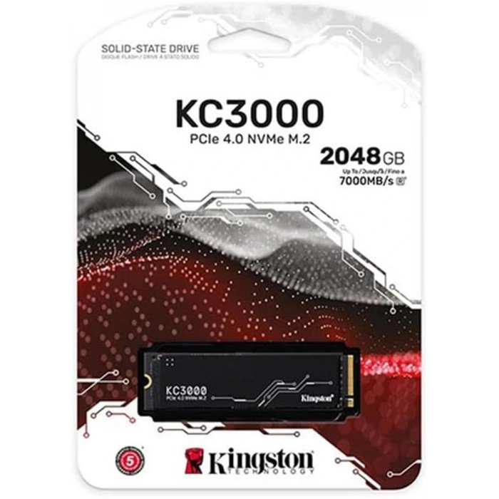 Kingston 2tb Kc3000 7000mb-7000mb-s Pcıe 4.0 Nvme M.2 Ssd Disk Skc3000d-2048g