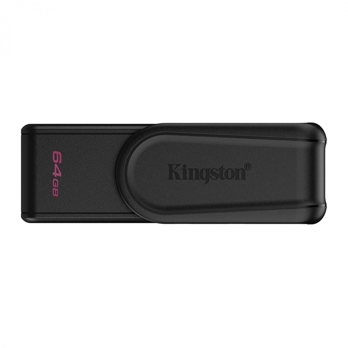 Kingston Dtxs-64gb 64gb Portable Usb 3.2 Gen1 Datatraveler Exodias (black-black) Flash Bellek