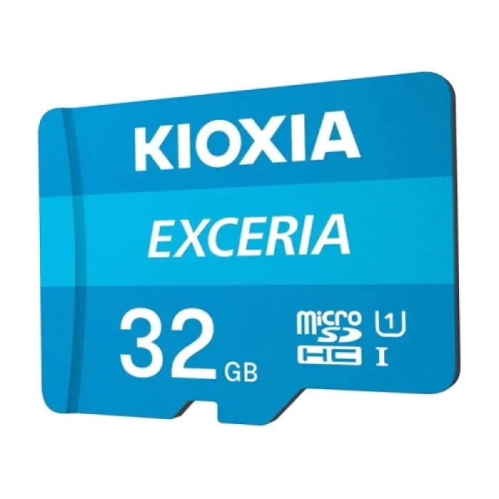 KIOXIA 32GB Exceria, LMEX1L032GG2, UHS-1,  CL10, 100Mb/s, MicroSD Kart Bellek (SD Adaptörlü)