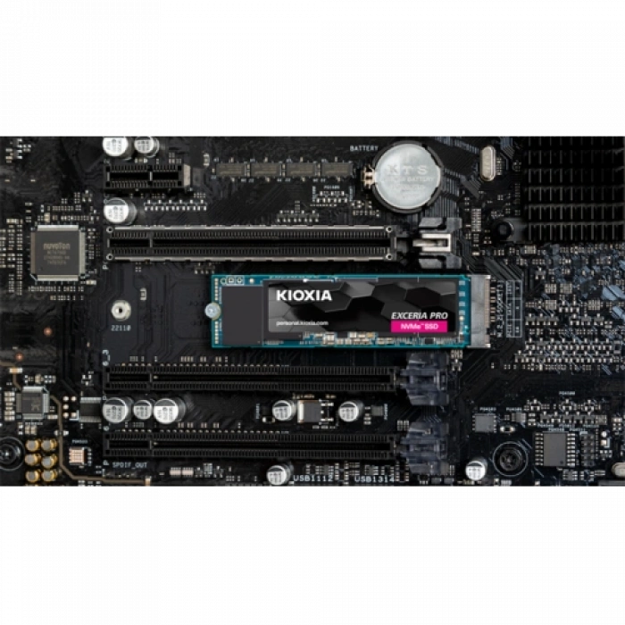 KIOXIA EXCERIA PRO, LSE10Z001TG8, 1TB, 7300/6400, Gen4, NVME PCIe M.2 2280, SSD