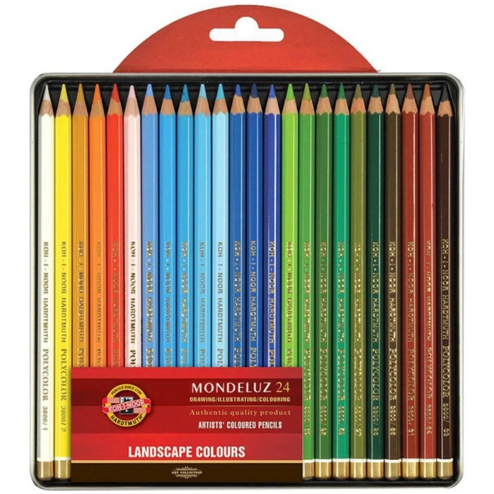 Koh-ı Noor Set Aquarel Pencils Landscape 3724 24