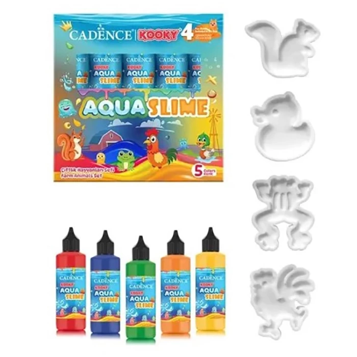 Kooky Aqua Slime Tatlı Meyveler Seti 5li