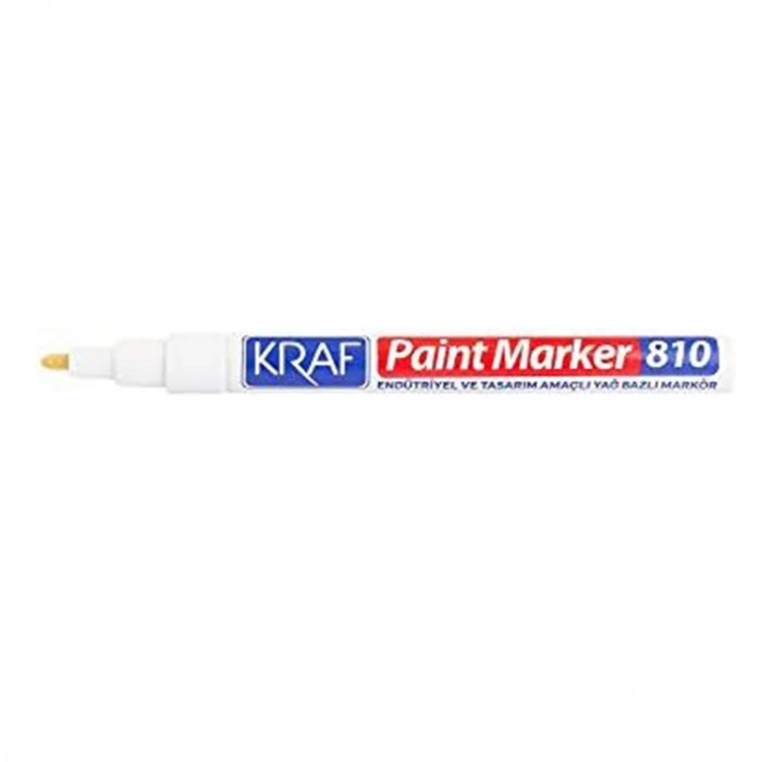 Kraf 810 Beyaz Paint Markör Kalem