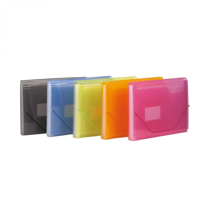 Kraf F4302 13 Cep Lastikli Pembe Körüklü Dosya