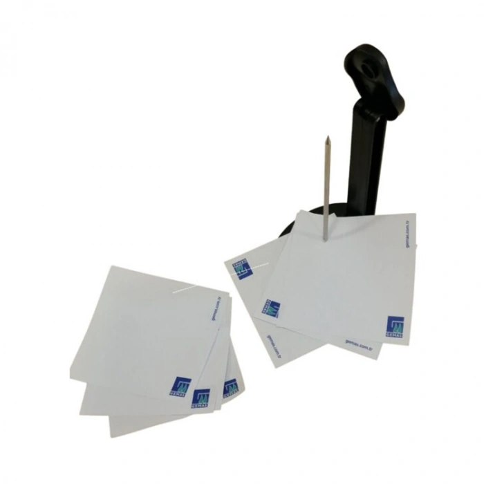 Kraf Plastik İğeli Not Tutucu Siyah 535G