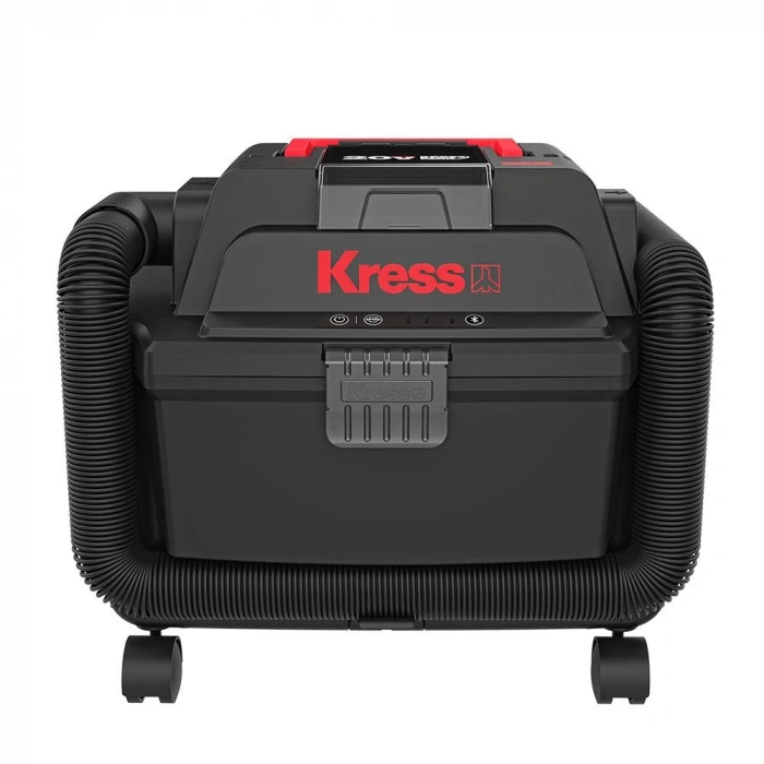 Kress KH035.9 20Volt 250W/17Kpa Flexi Esnek Hortumlu Şarjlı Islak/Kuru Süpürge & Üfleme (Akü Dahil Değildir)