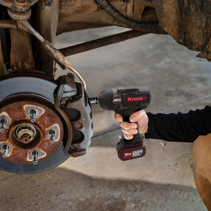 Kress Kub33.91 20volt 1300nm Kömürsüz Profesyonel Şarjlı Somun Sıkma (akü Dahil Değildir)