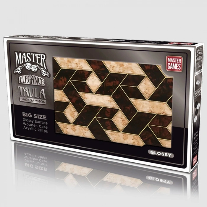 Ks Games Master Tavla Elegance Walnut Style T60