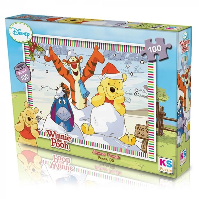 Ks Games Puzzle 100 Parça Winnie The Pooh 714