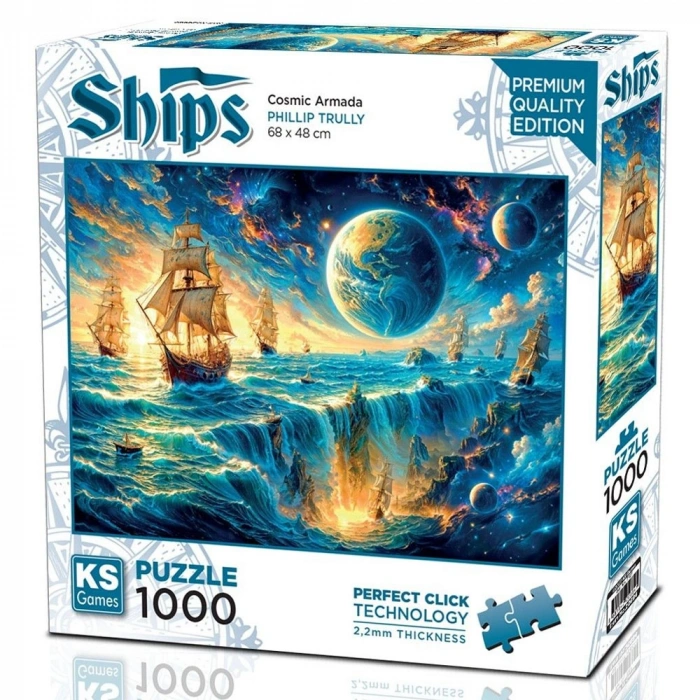 Ks Games Puzzle 1000 Cosmic Armada 20884