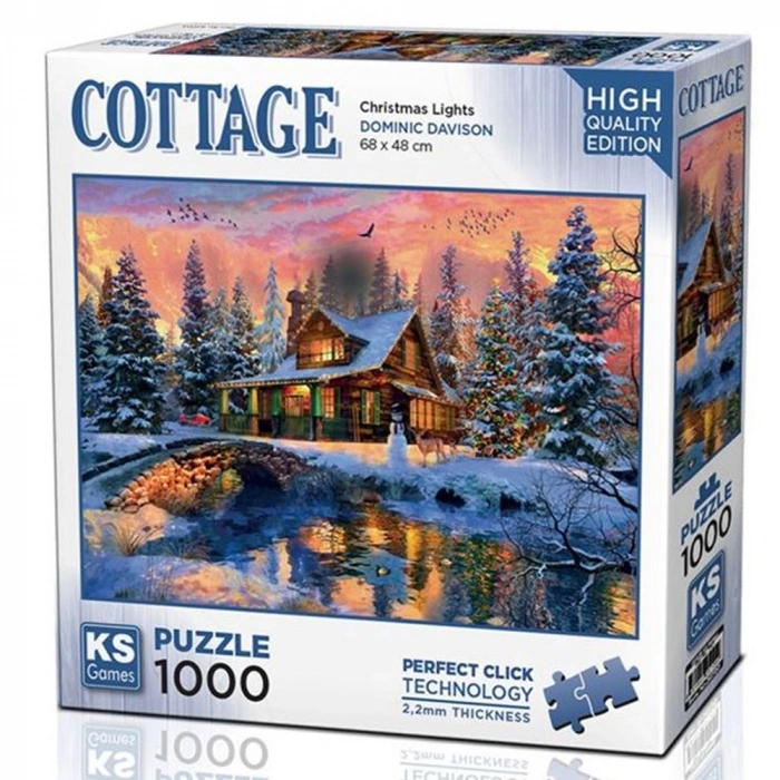 Ks Games Puzzle 1000 Parça Christmas Lights 20720