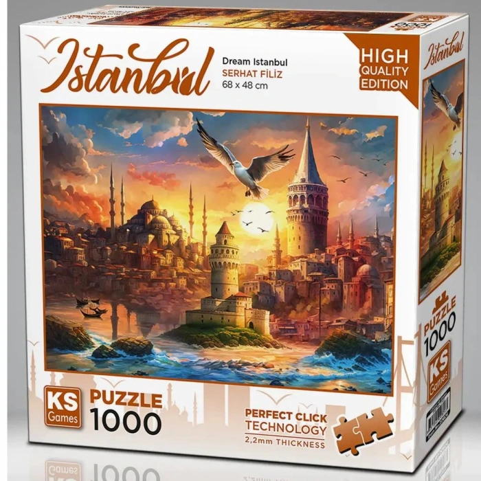 Ks Games Puzzle 1000 Parça Drream İstanbul 20806