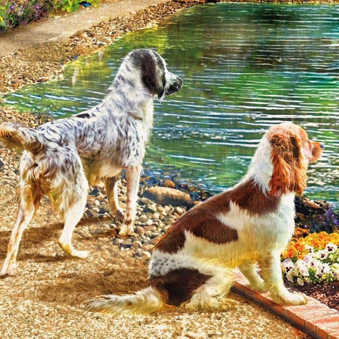 Ks Games Puzzle 2000 Parça Dog On The Boat 22537
