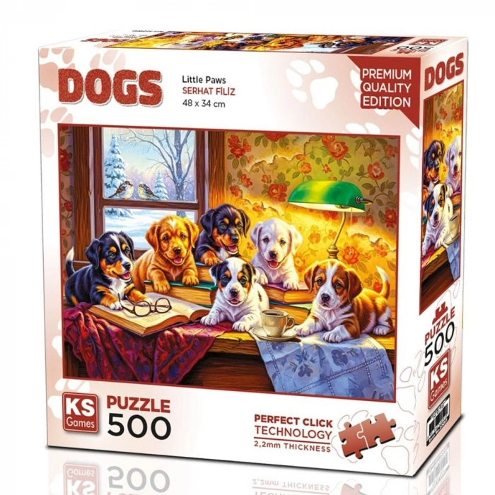 Ks Games Puzzle 500 Little Paws 20091