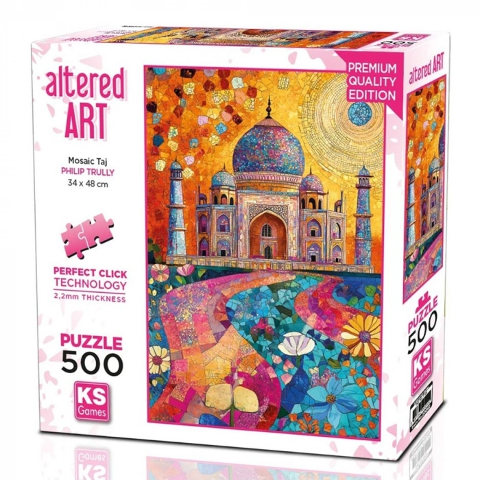 Ks Games Puzzle 500 Mosaic Taj